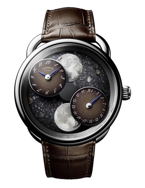 hermes lunar watch|Hermes l'heure de la lune.